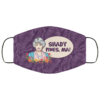 Quiet You Trash Blanche Golden Girls Cloth Face Mask