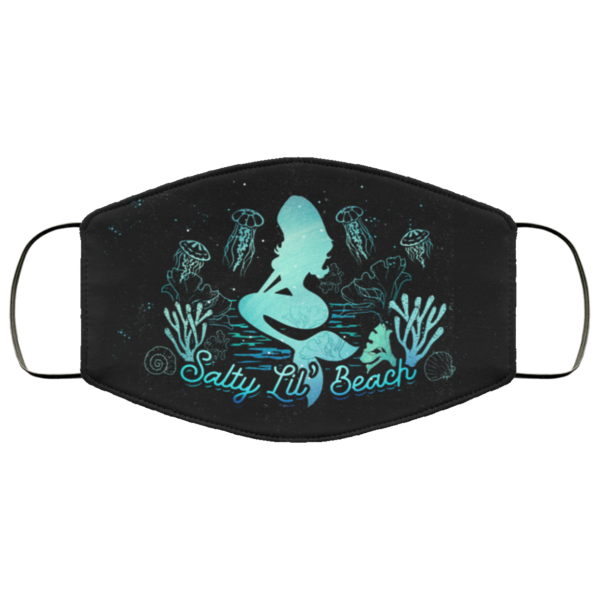 Mermaid Salty Lil BeachFace Mask