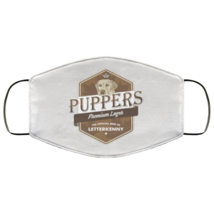 Puppers Premium Lager The Official Beer Face Mask