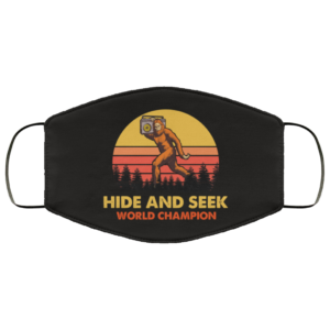 Hide and Seek World Champion Big Foot Face Mask