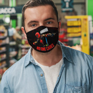 Sshhhh No One Cares Deadpool Face Mask