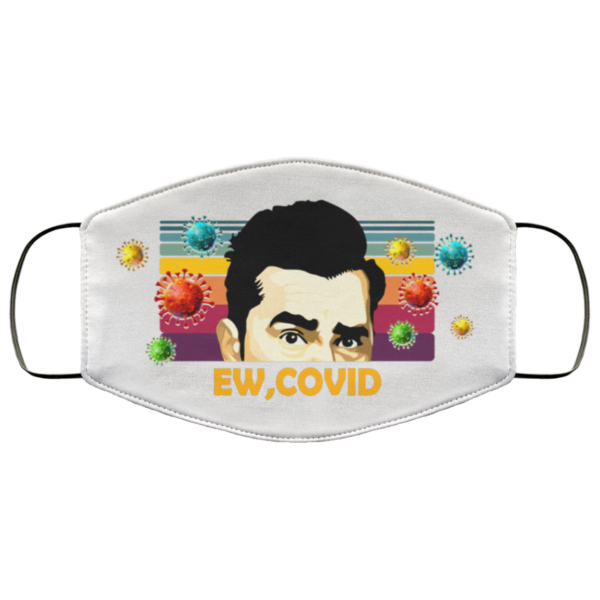 David Rose Ew Covid Funny Face Mask