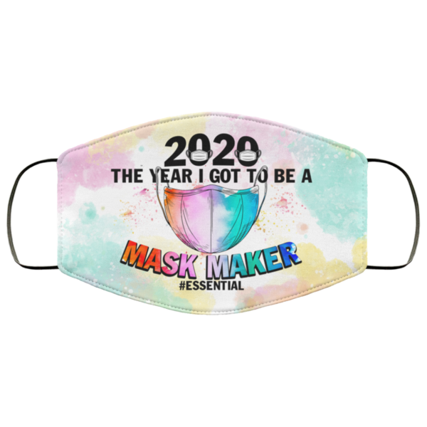 2020 the Year I Got to Be a Mask Maker Essential  Face Mask
