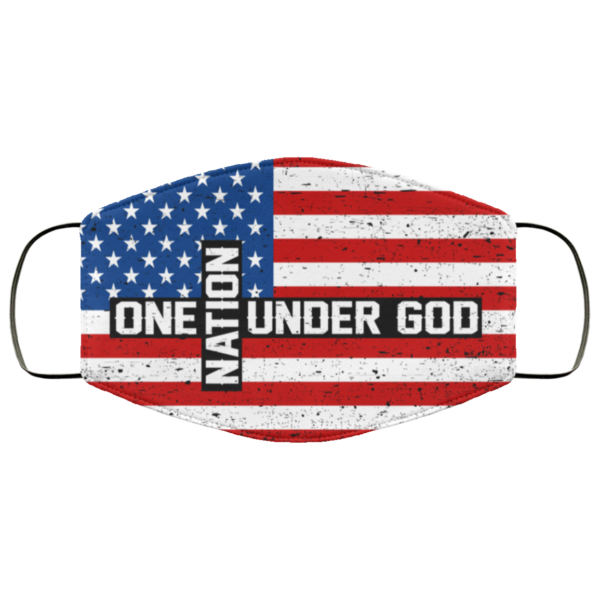 One-Nation Under God Cloth Face Mask