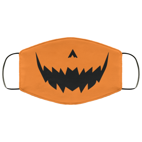 Pumpkin Halloween Jack O Lantern Mask Face Mask