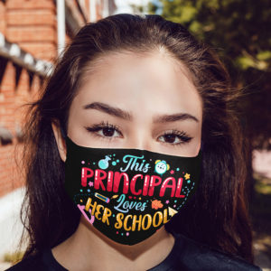 This Principal Loves Her School Teacher Mask Face Mask