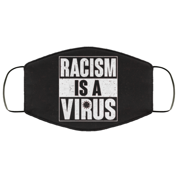 Racism Is A Virus Face Mask  Black Nurses Battle Face Mask