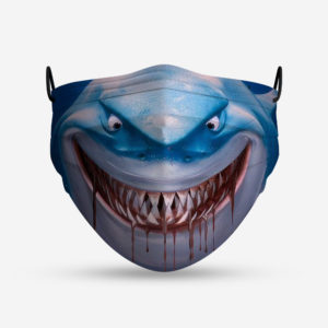Shark Cloth Face Mask  Shark Lover Face Mask