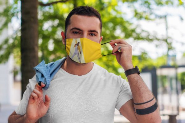Freddie Mercury face mask Washable Reusable