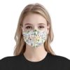 Rottweiler Dog 3D Cloth Face Mask Reusable