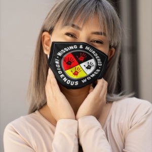 Missing and Murdered Indigenous Women Cloth Face Mask Reusable