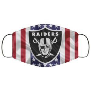 New Fan’s Oakland Raiders Cloth Reusable Face Mask
