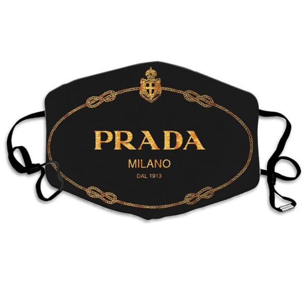 Prada Milano Dal 1913 Cloth Face Mask Reusable