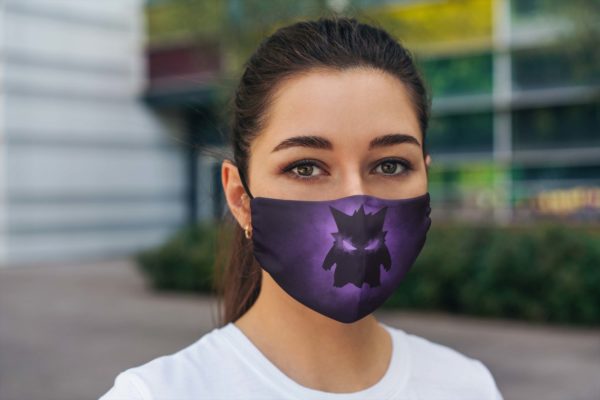 Realistic Gengar Face Mask Reusable