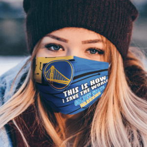 This Is How I Save The World Golden State Warriors Cloth Face Mask