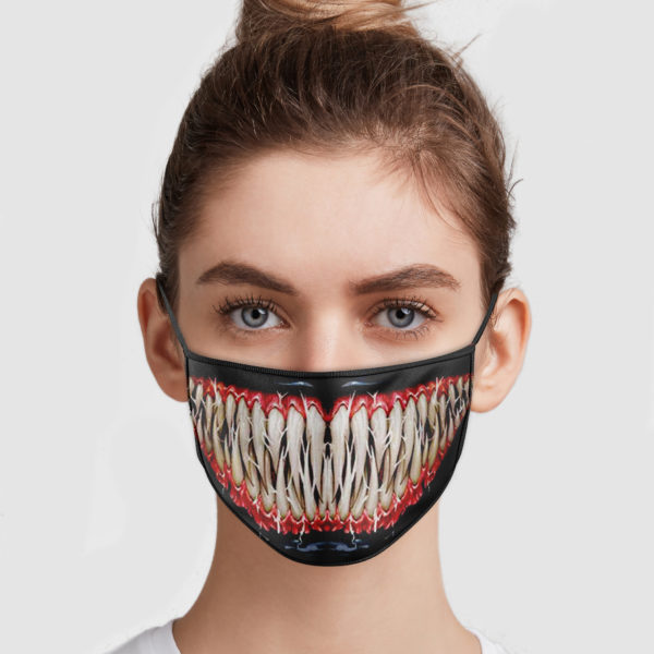 Venom Mouth Reusable Face Mask