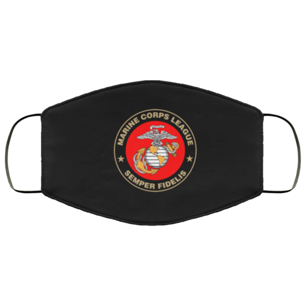 Marine Corps League Semper Fidelis Face Mask