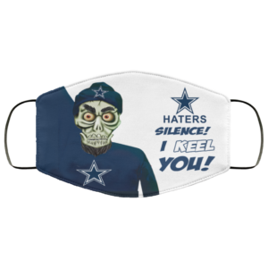 Achmed Dallas Cowboys Silence I Keel You Cotton Face Mask