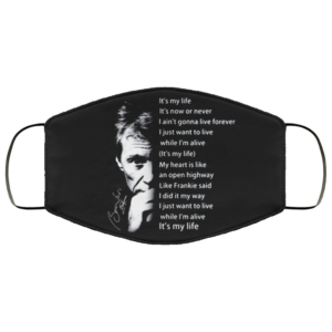 Bon Jovi Its My Life Its Now Or Never Cloth Face Mask