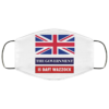 The Government Is Daft Wazzock United Kingdom Funny Politics Face Mask