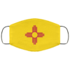 Flag of New Mexico state face mask Washable Reusable