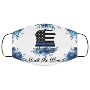Back The Blue Reusable Face Mask