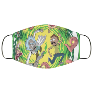 Rick and Morty Cronenberg Earth Dimension C-137 Interdimensional Twist Face Mask