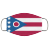 Flag of Pennsylvania state face mask Washable Reusable