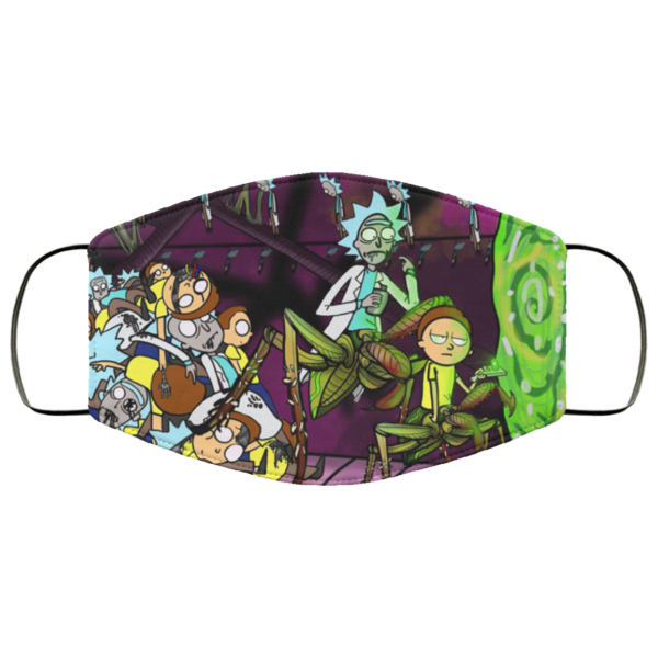Rick and Morty Lets Not Talk About It Face Mask