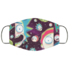Rick and Morty in the portal Face Mask