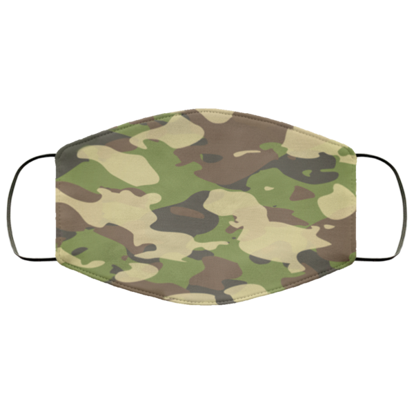 Camouflage Army Military Face Mask Washable Reusable