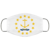 Flag of Pennsylvania state face mask Washable Reusable