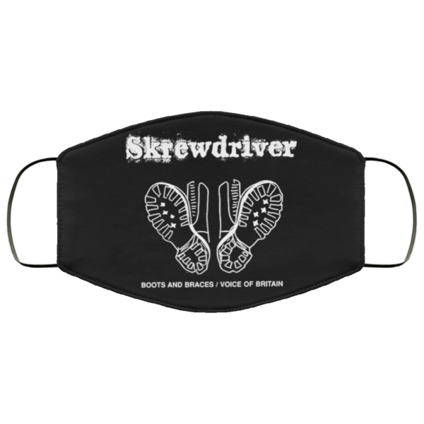 Skrewdriver- Boots and Braces face mask