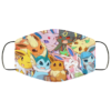 Game Of Eevee Face Mask Reusable