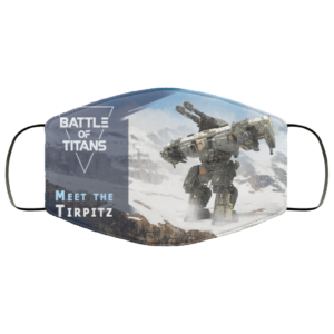 Battle of Titans Face Mask Reusable