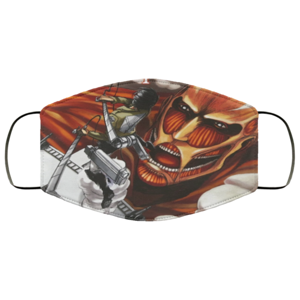 Attack on Titan Volume Face Mask Reusable