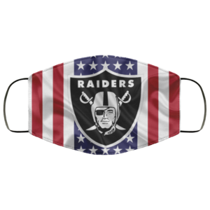 New Fan’s Oakland Raiders Cloth Reusable Face Mask