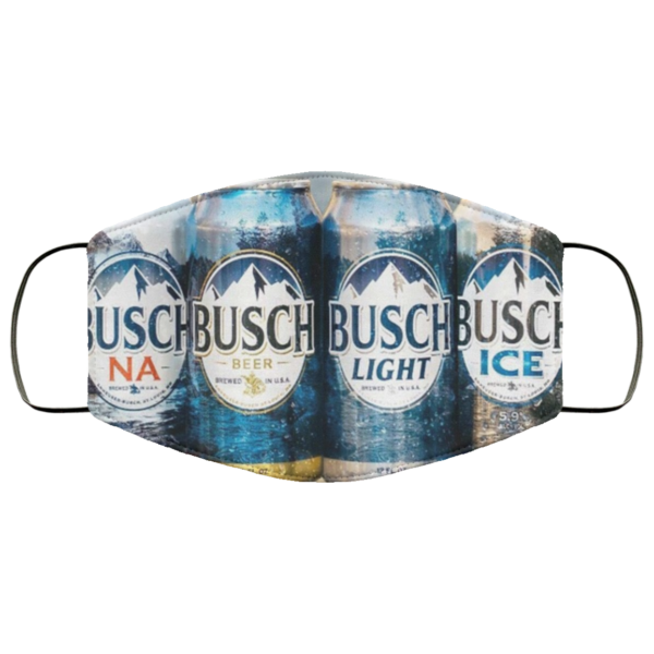 Busch Light Cloth Face Mask