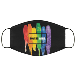 Love Is Wins Reusable Face Mask