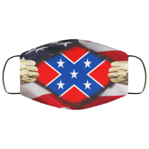Confederate Flags inside me Face Mask Reusable