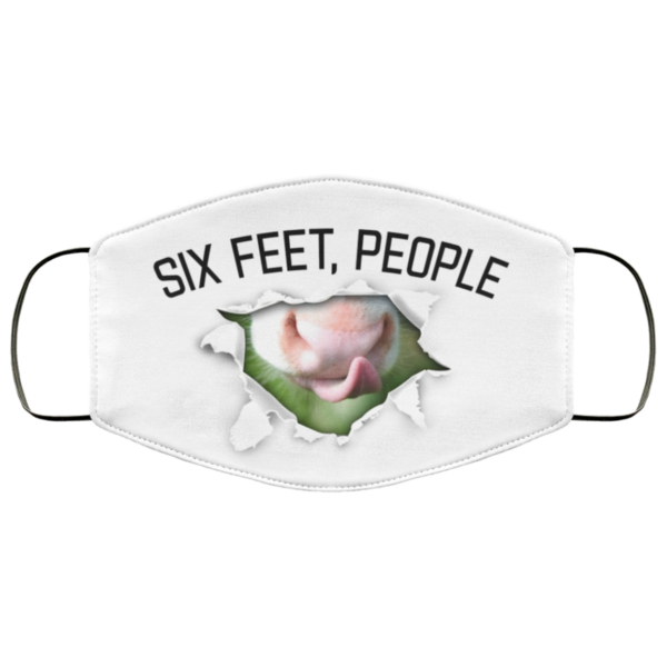 Cow six feet people Face Mask