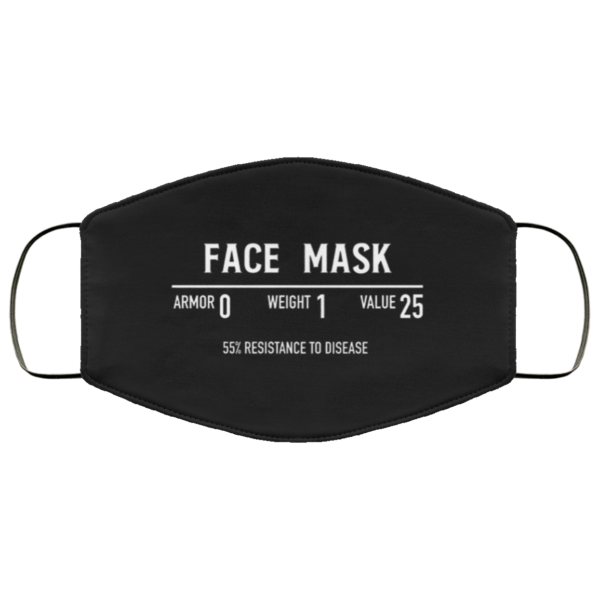 Funny Fantasy Role Playing Game RPG Gamer Cloth Face Mask