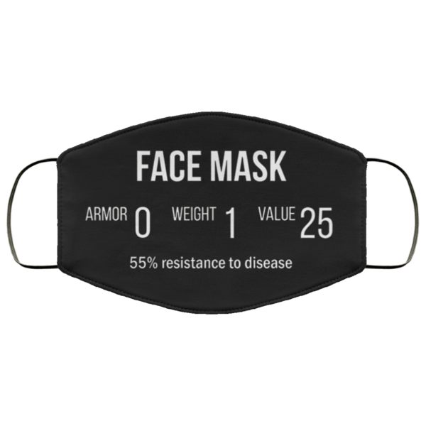 Fantasy RPG Face Mask Washable Reusable