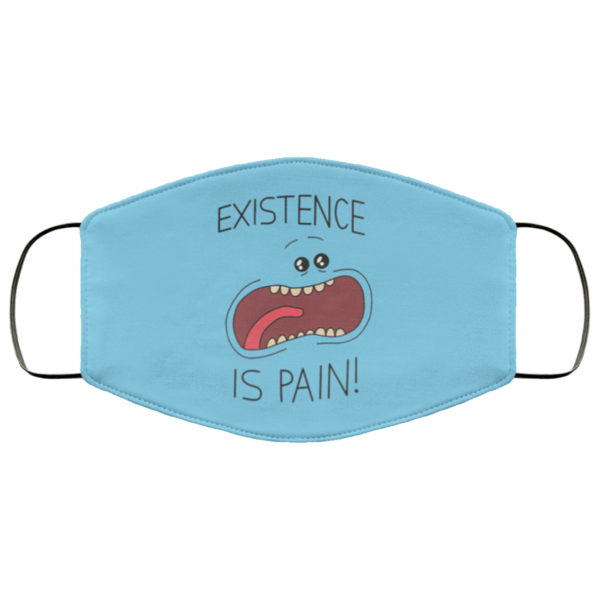 Existence is pain face mask Washable Reusable