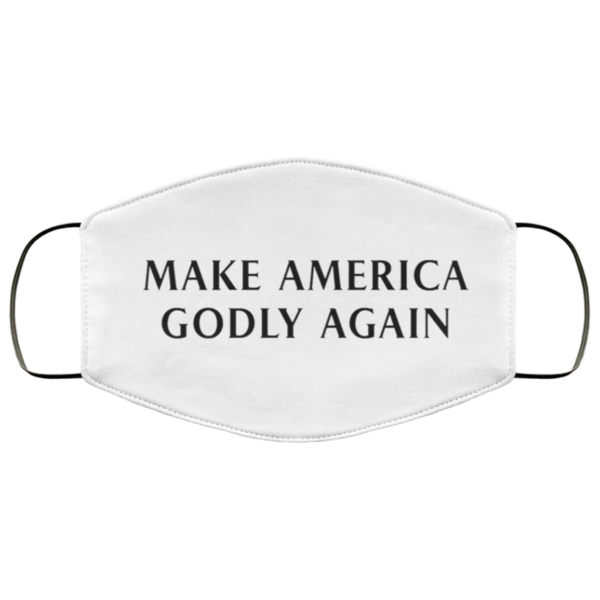 Make America Godly Again face mask Washable Reusable