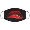 Rocky Horror Lips Cloth face mask Washable Reusable