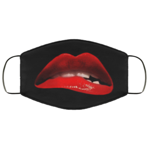 Rocky Horror Lips Cloth face mask Washable Reusable
