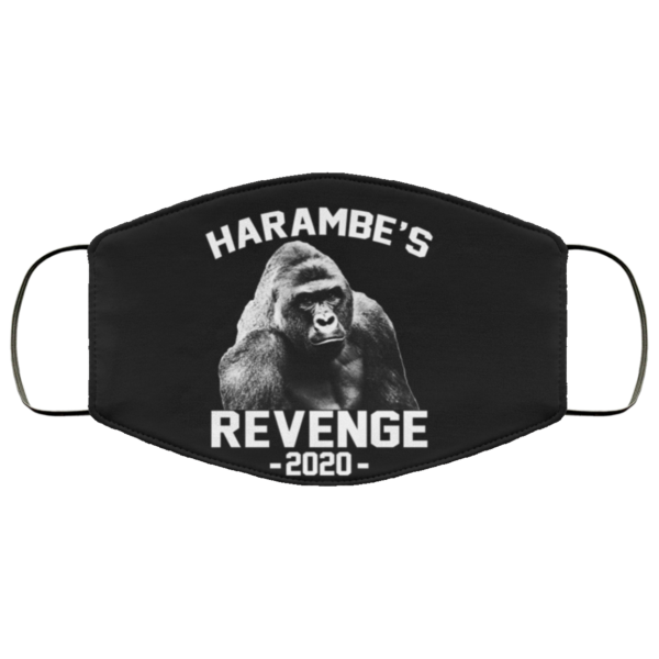 Harambes Revenge 2020 Reusable Face Mask