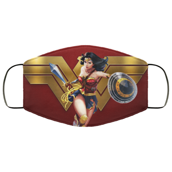 Wonder Woman Reusable Face Mask
