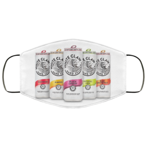 White claw cloth face mask Washable Reusable